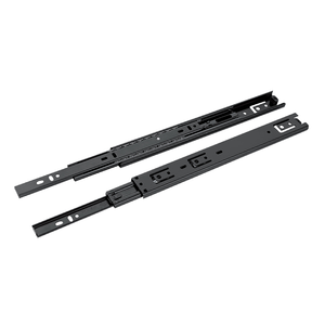 Black Zinc Plated Normal Drawer Slide For Home Office