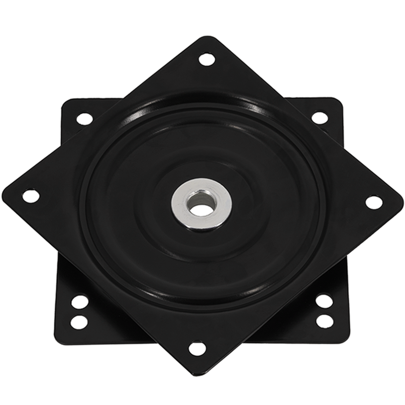 Black Coating Steel Plate Rotation Swivel Plate For Couch Living Room Chair