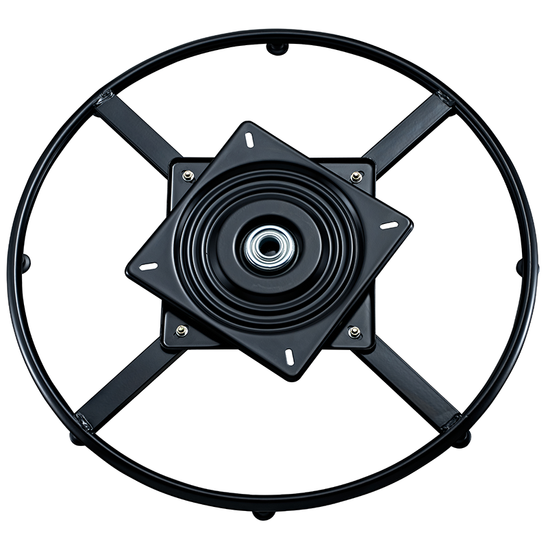 Adjustable Rotation Plate Black Painting Steel Plate Rotation Swivel Plate For Couch Office Chair ...