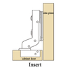 Iron Insert Soft Hinge For Furniture