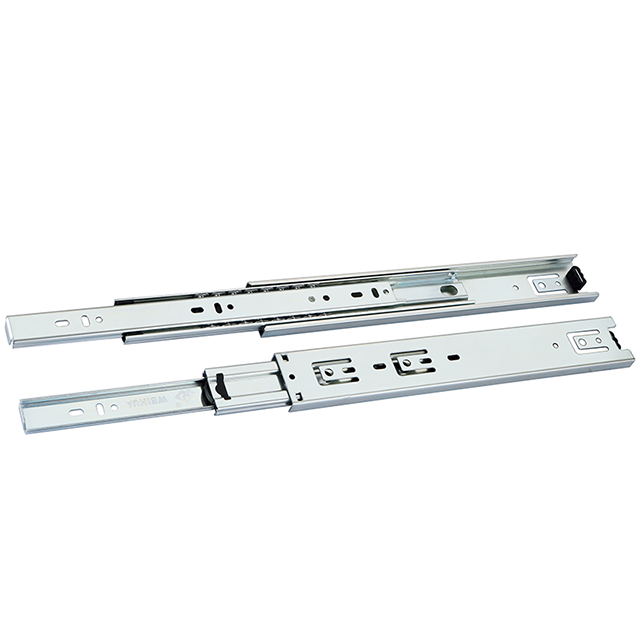 Silver Zinc Plated Normal Drawer Slide For Living Room