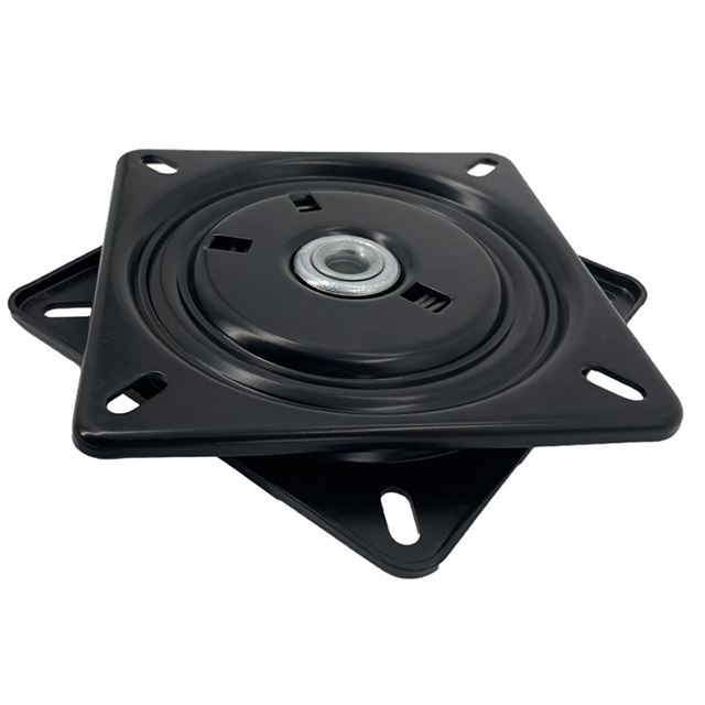 Iron Square Memory Return Swivel Plate For Hotel