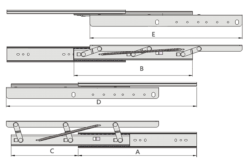 Liftable dining table slide 9